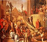 Joseph With Jacob In Egypt by Jacopo Pontormo